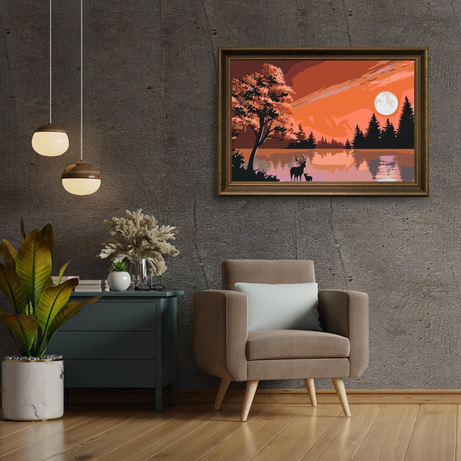 Diamond Painting - Herten in de natuur - SEOS®