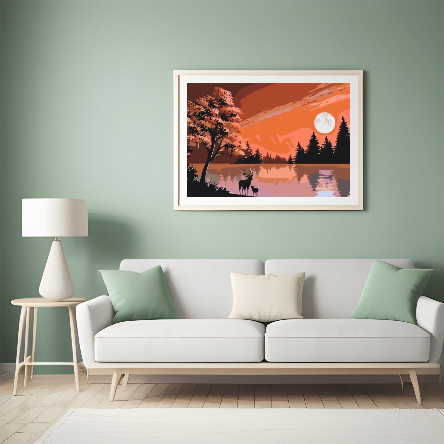 Diamond Painting - Herten in de natuur - SEOS®