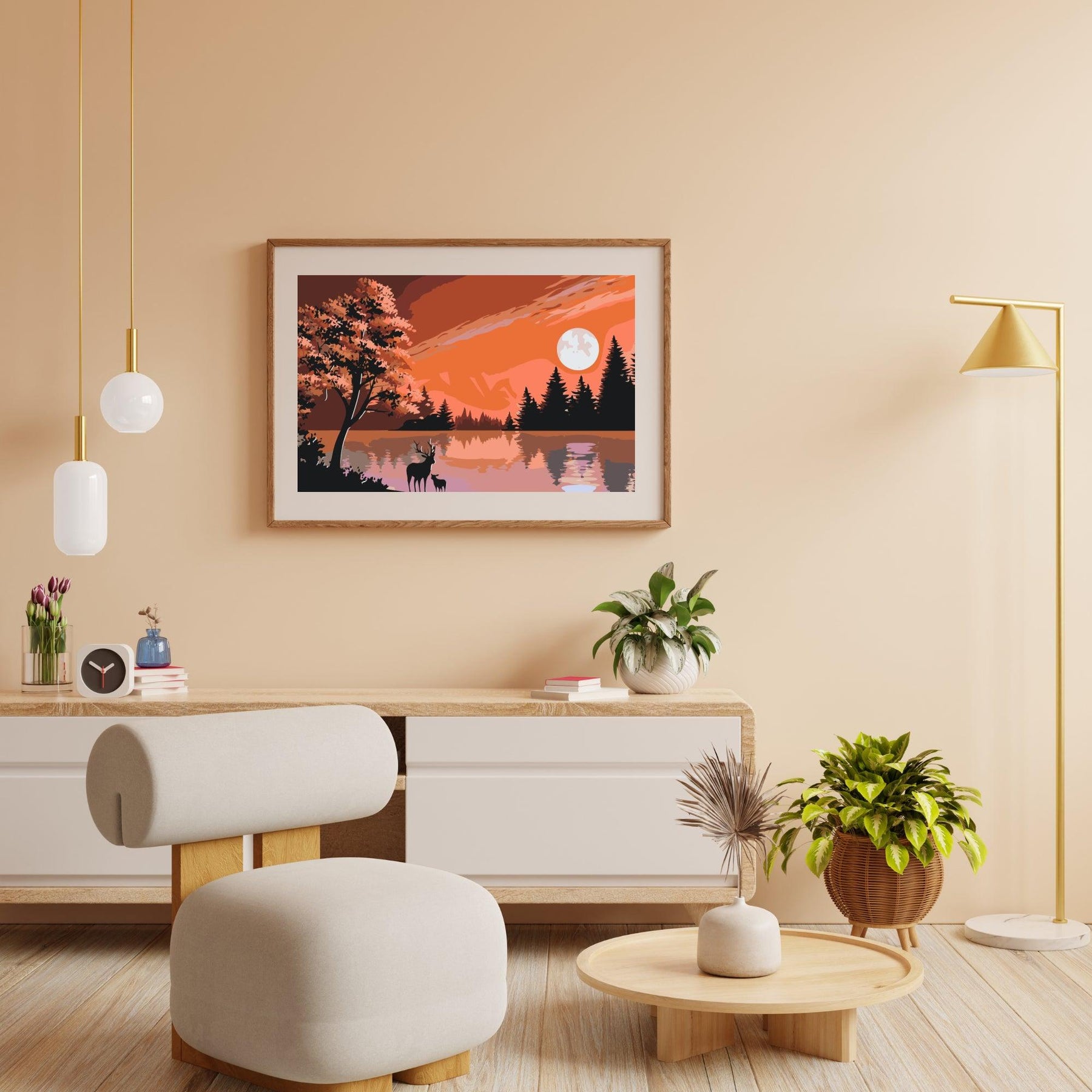 Diamond Painting - Herten in de natuur - SEOS®