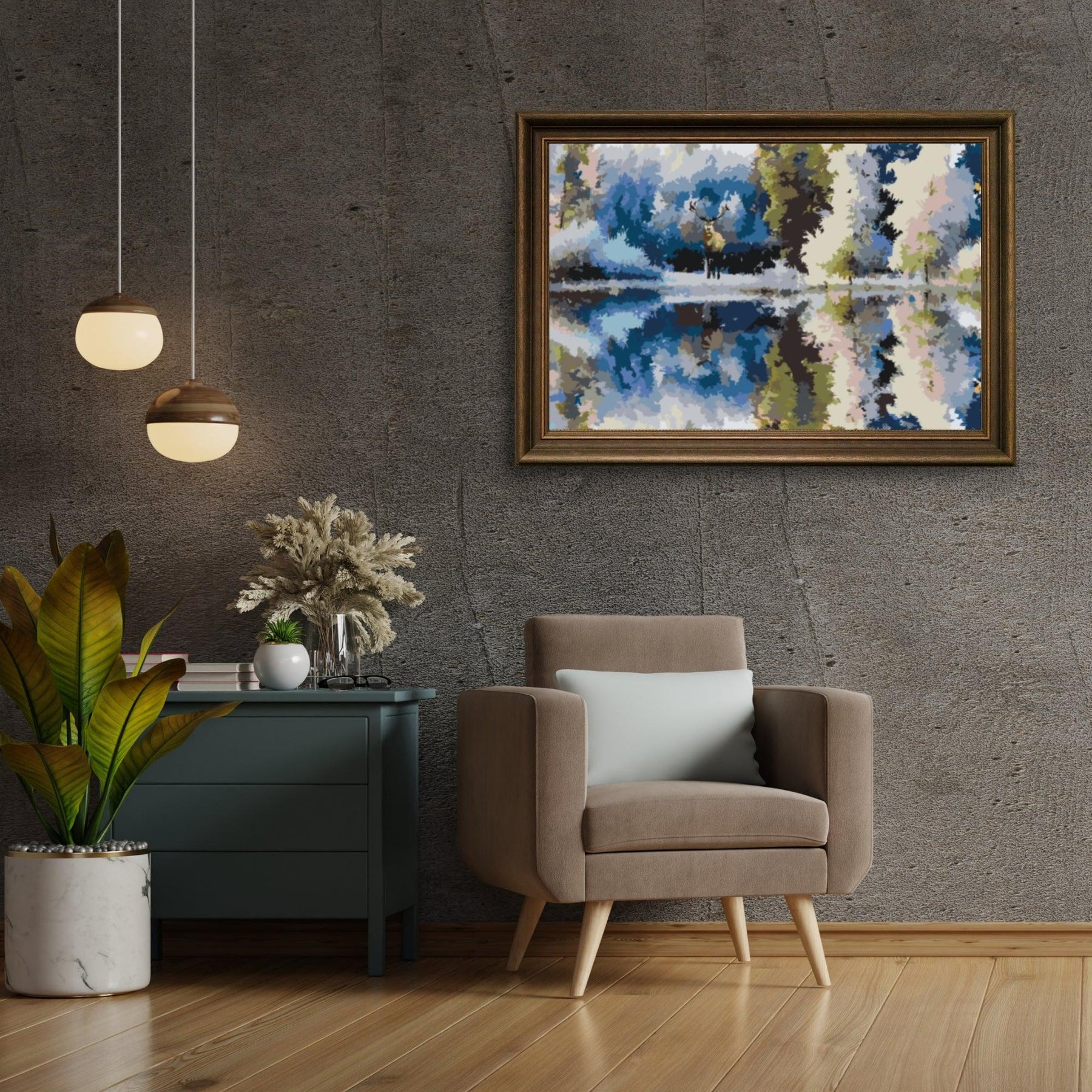 Diamond Painting - Herten in het bos - SEOS®