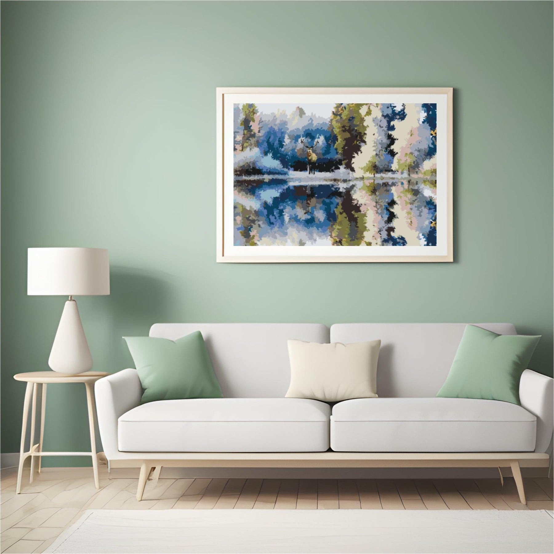 Diamond Painting - Herten in het bos - SEOS®