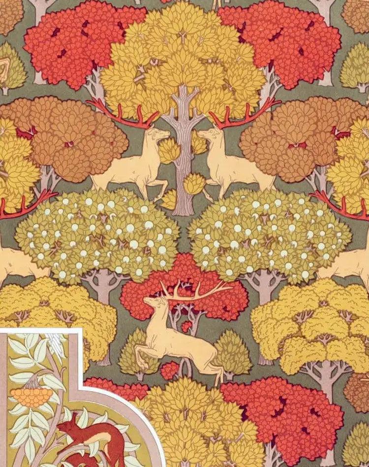 Diamond Painting - Herten in het bos canvas schilderij
