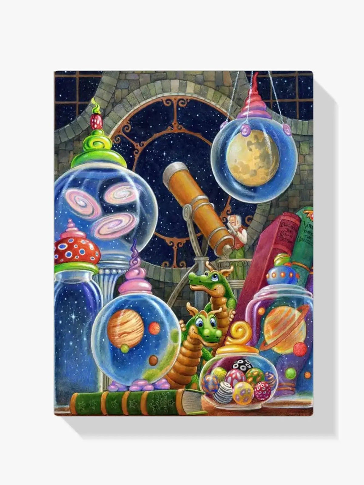 Diamond Painting - Het heelal in een pot