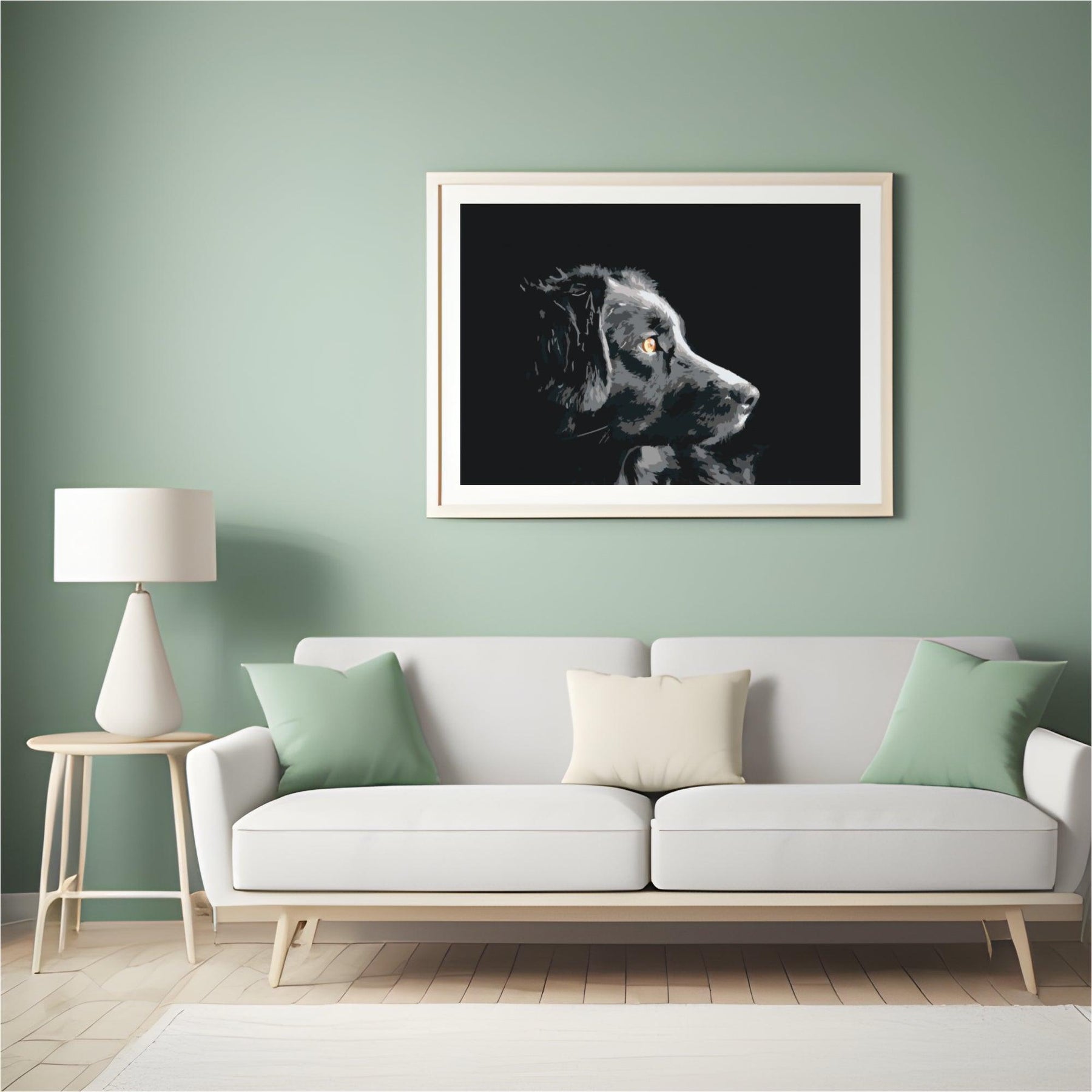 Diamond Painting - Het uitzicht van de hond - SEOS®