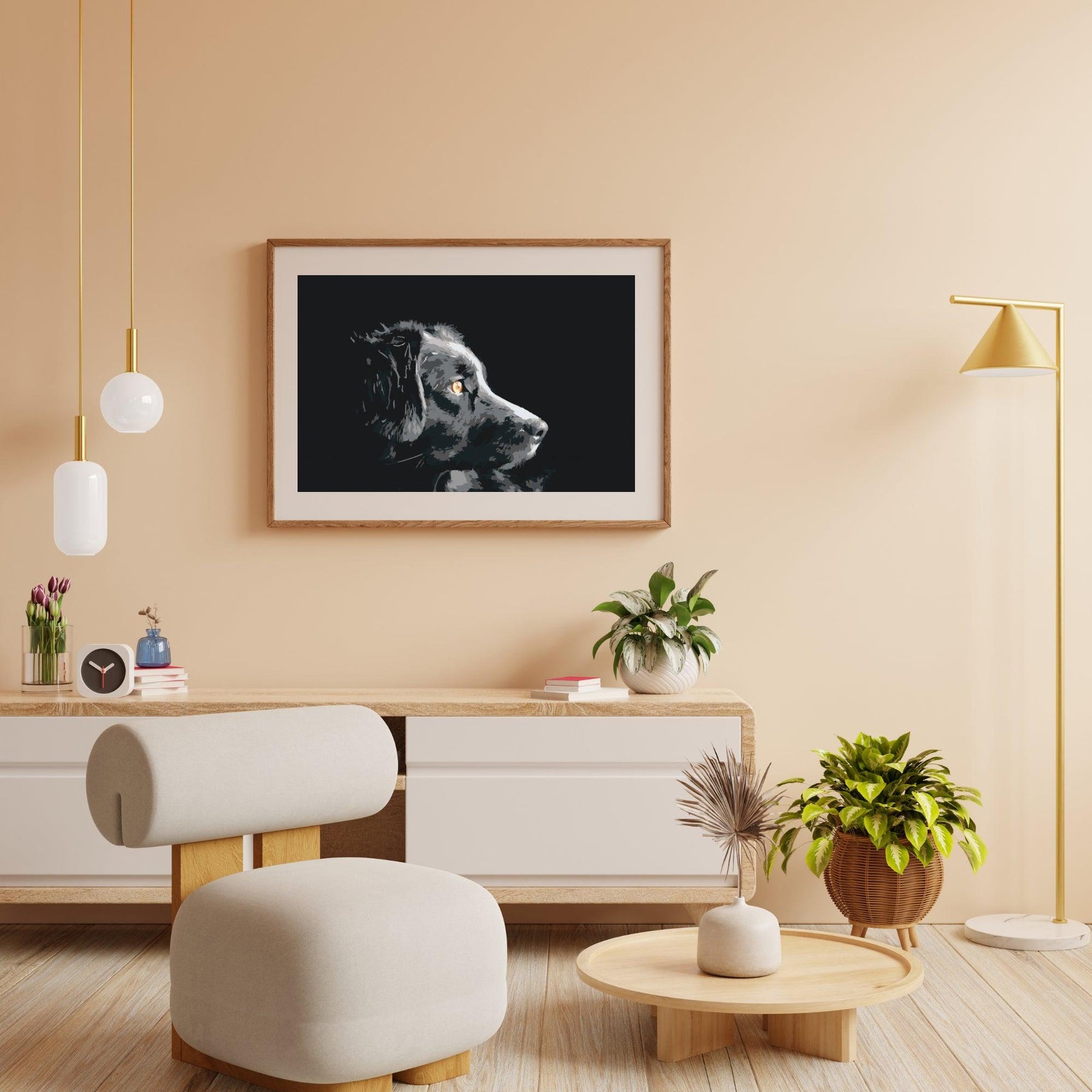 Diamond Painting - Het uitzicht van de hond - SEOS®