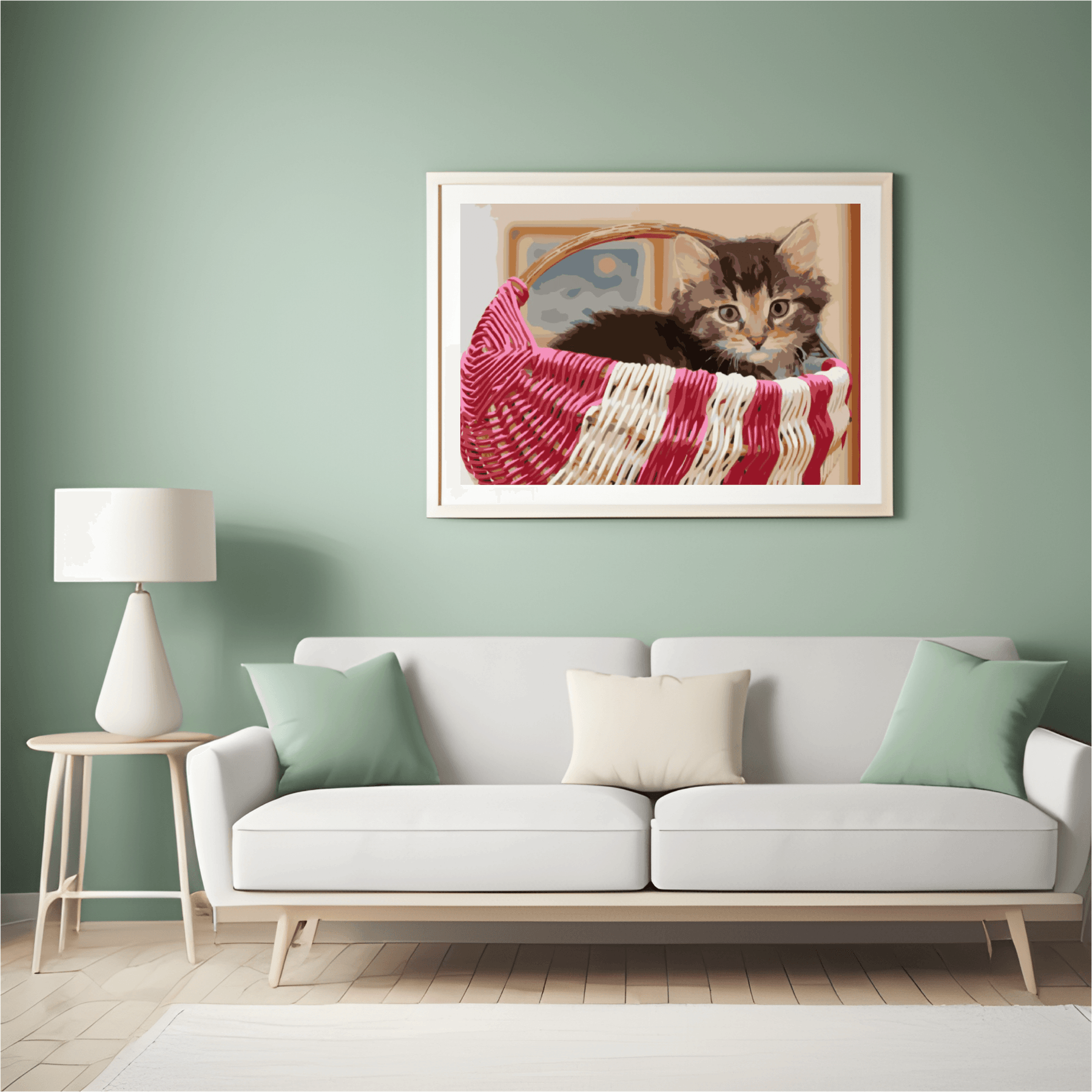 Diamond Painting - Kat in de mand - SEOS®