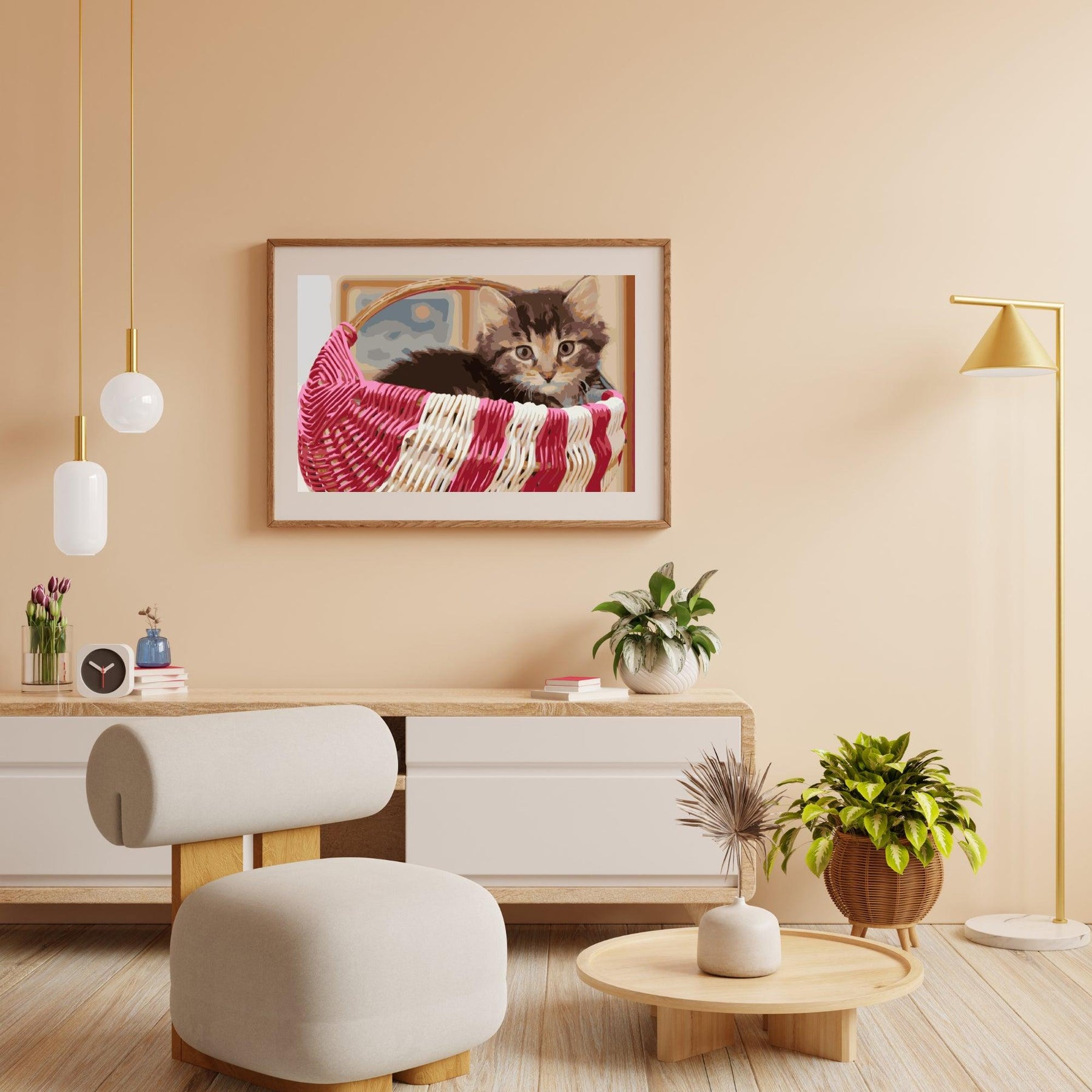 Diamond Painting - Kat in de mand - SEOS®