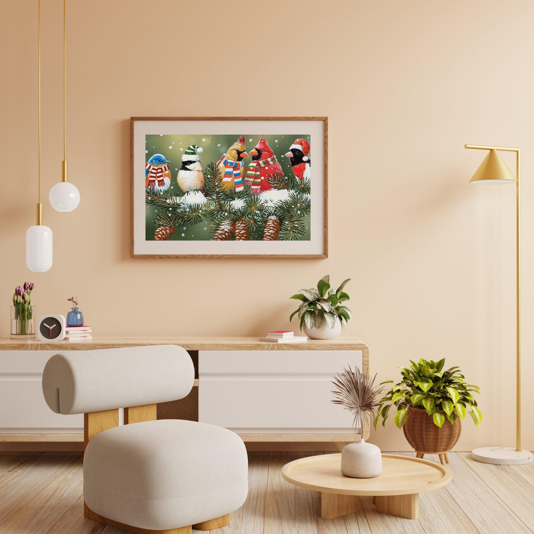 Diamond Painting - Kerstmis vogels - SEOS®