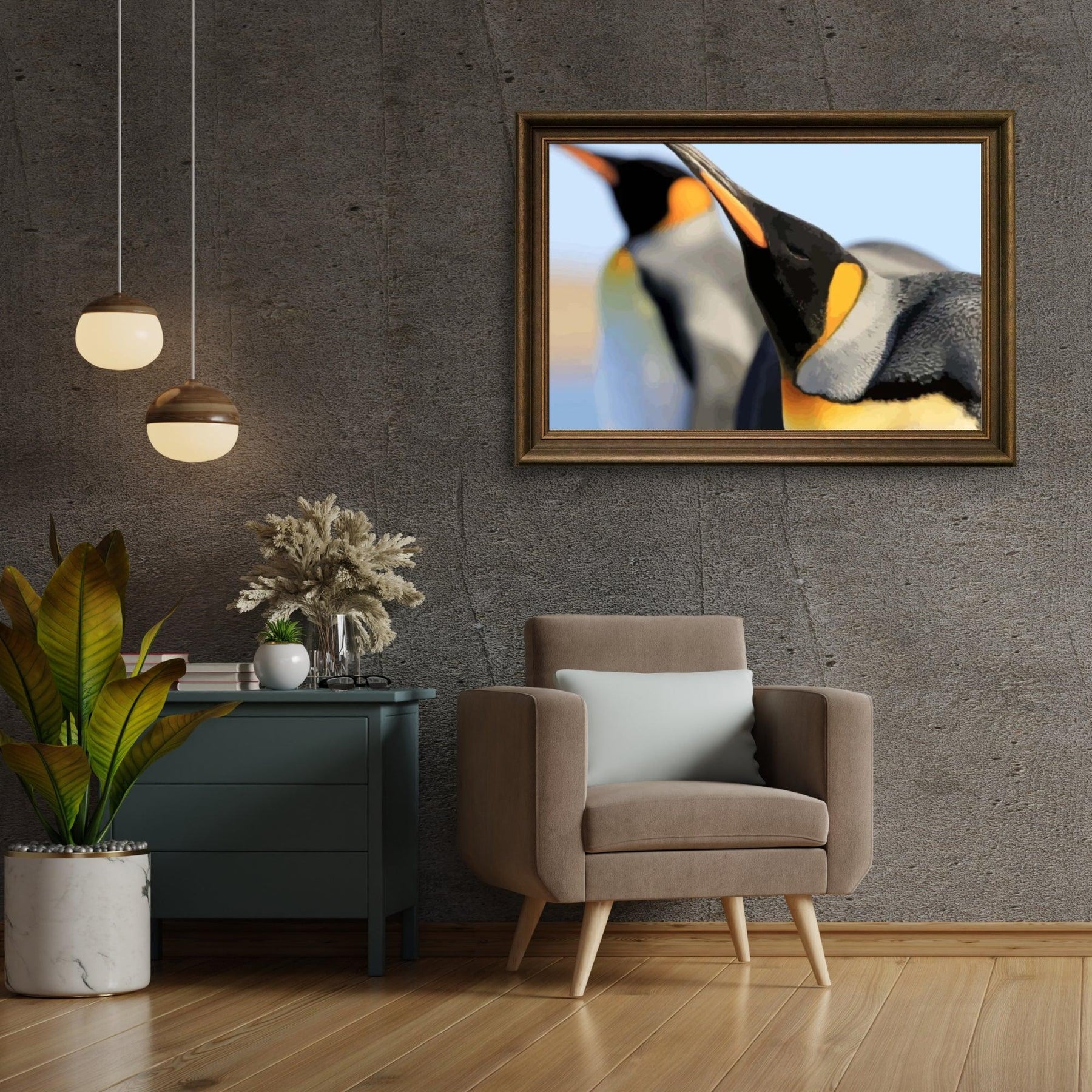 Diamond Painting - Konings pinguïns - SEOS®