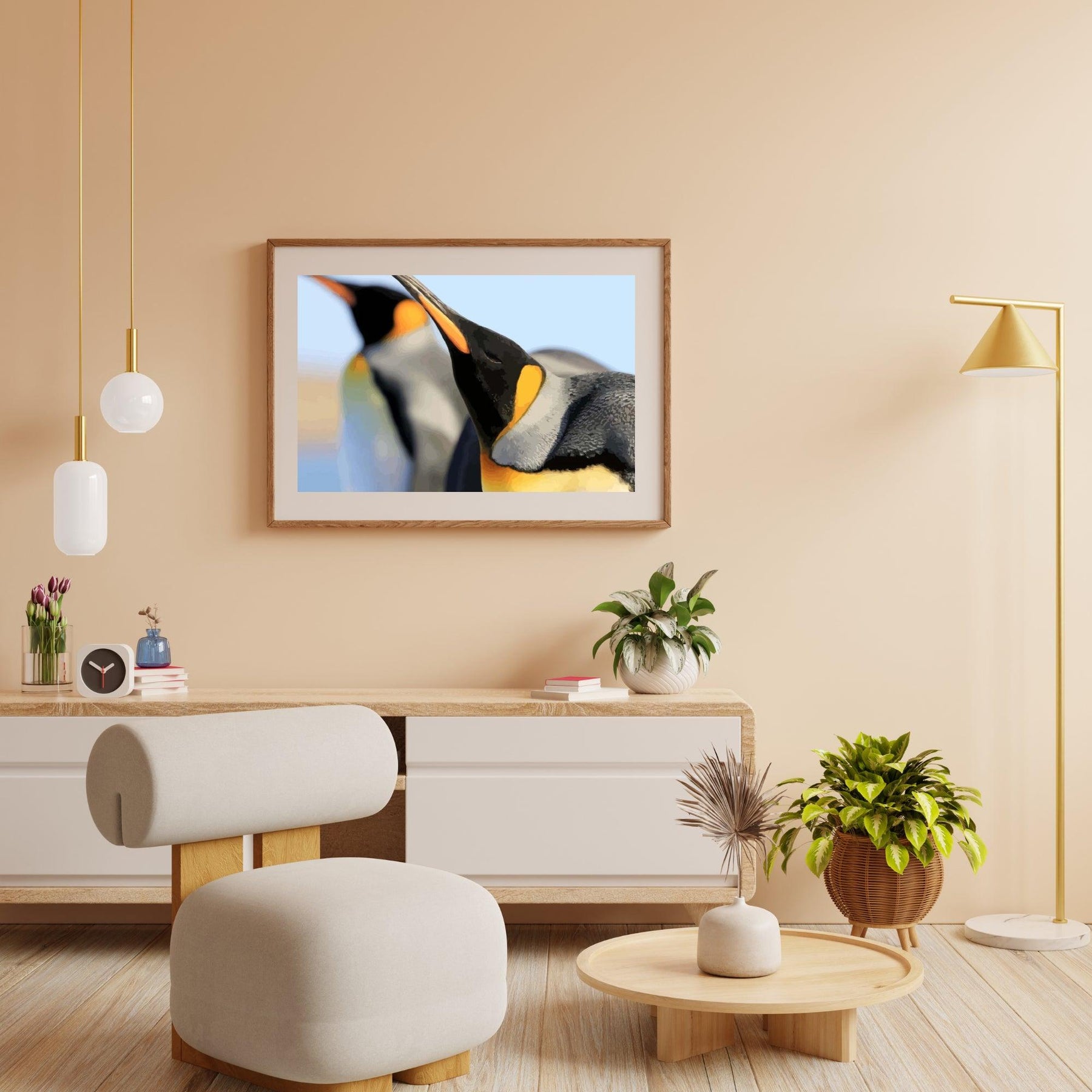 Diamond Painting - Konings pinguïns - SEOS®