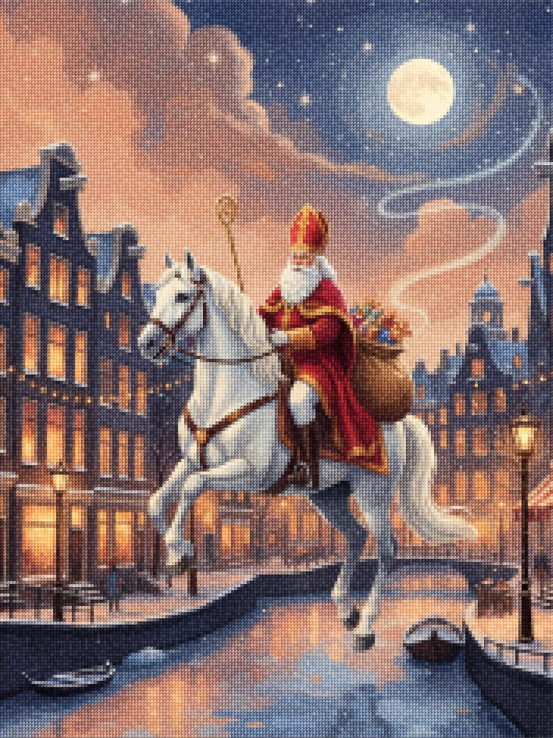 Diamond Painting - Magische avondrit