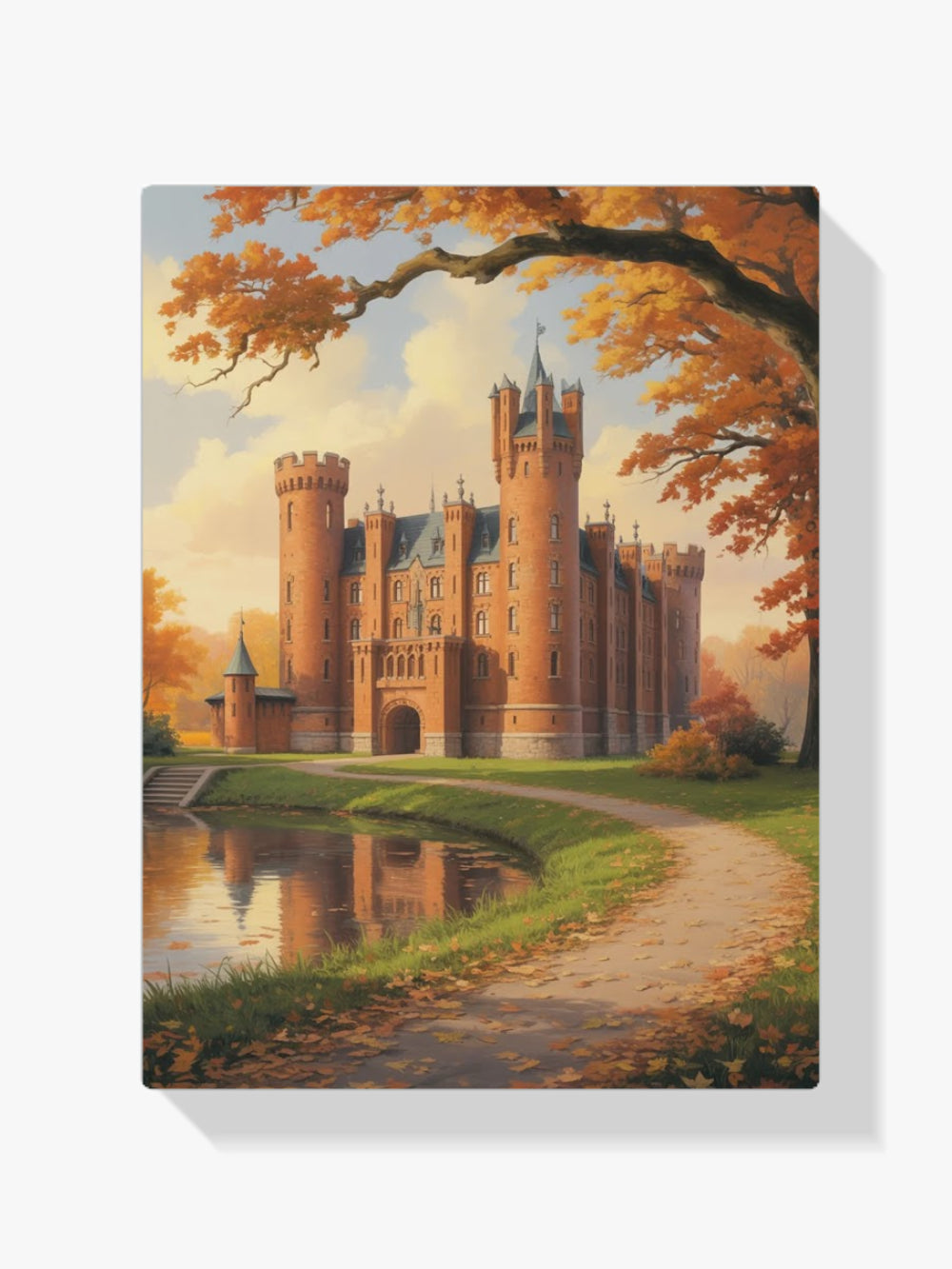 Diamond Painting - Muiderslot in de herfst