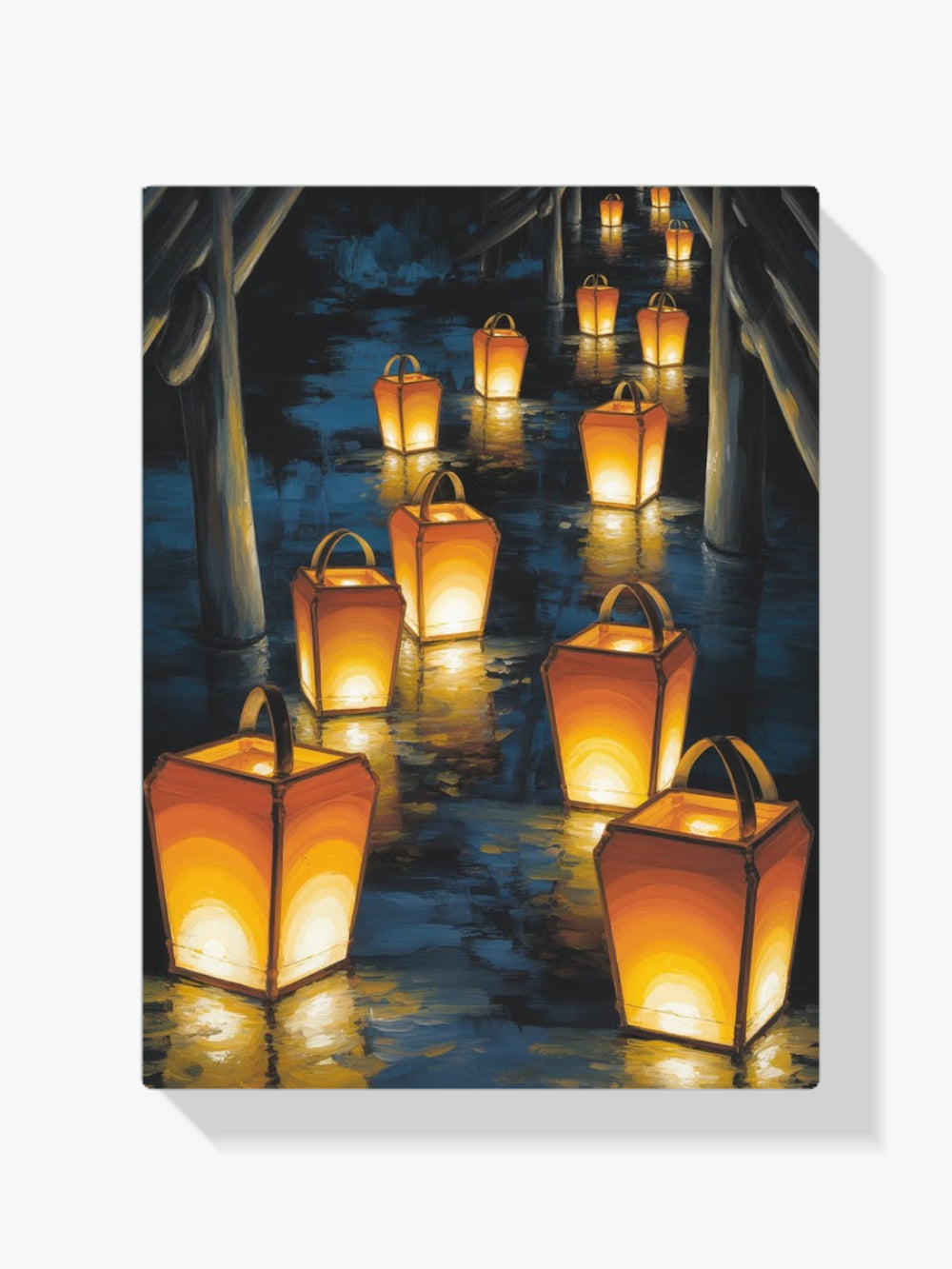 Diamond Painting - Papieren lantaarnpad