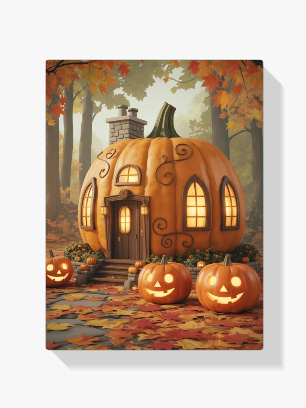 Diamond Painting - Pompoen Cottage Delight