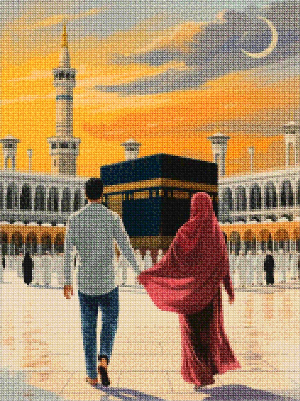 Diamond Painting - Reis naar de Kaaba