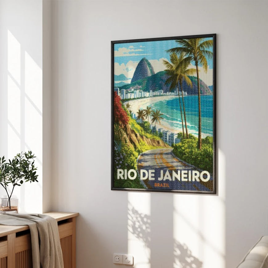 Diamond Painting - Rio, Brazilië