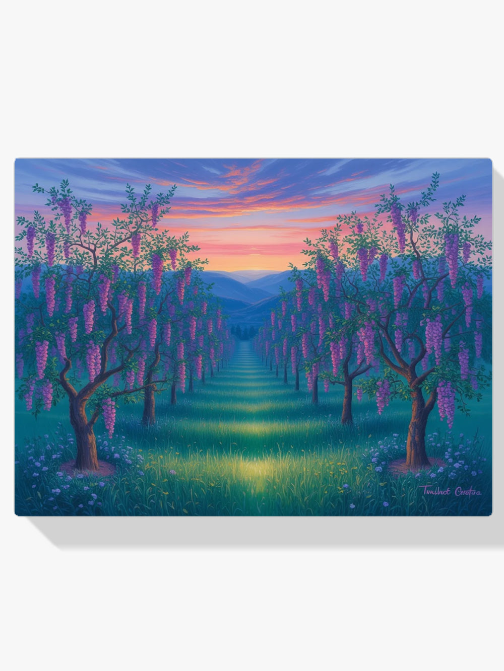Diamond Painting - Schemeringboomgaard