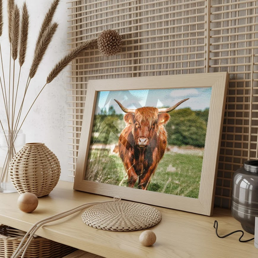 Diamond Painting - Schotse hooglander