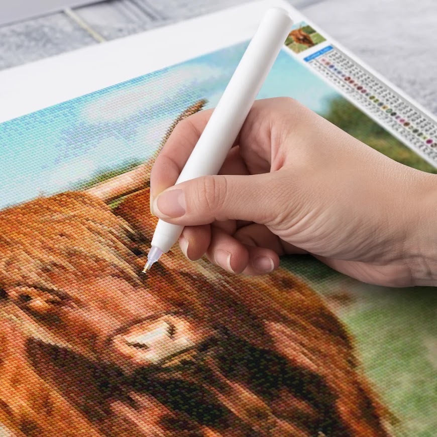 Diamond Painting - Schotse hooglander