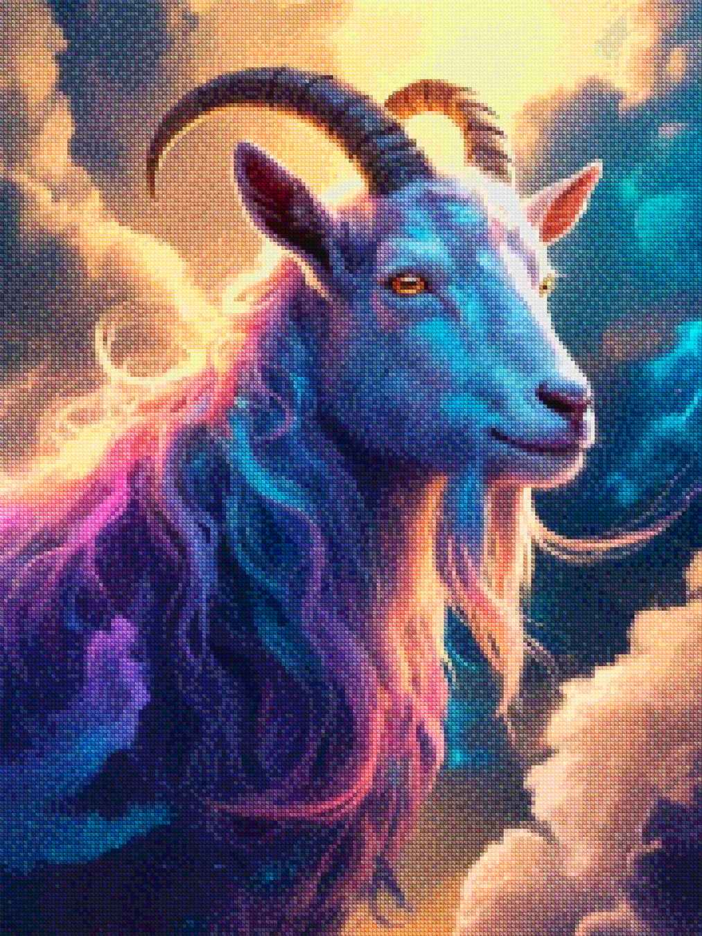 Diamond Painting - Sterrenbeeld - Steenbok