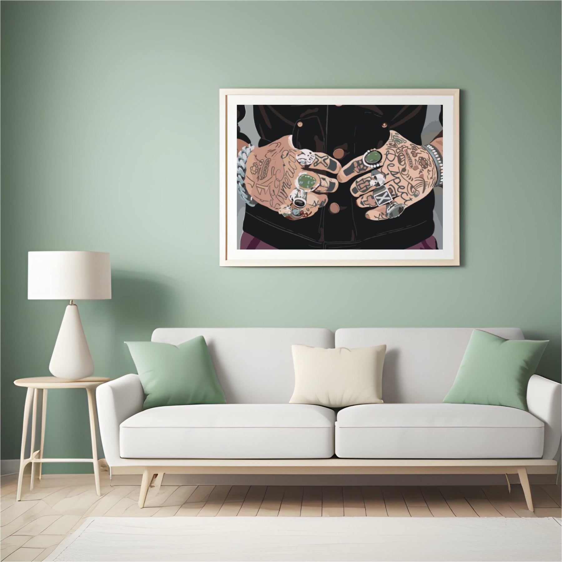 Diamond Painting - Tatoeages op de handen - SEOS Shop ®