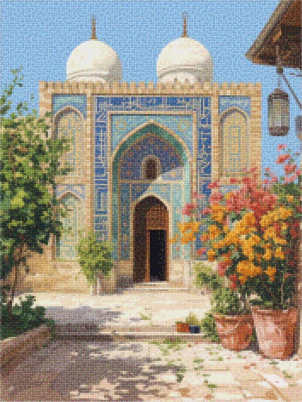 Diamond Painting - Tuin van Rust