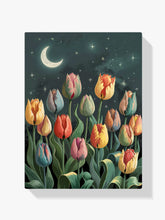 Diamond Painting - Tulpen bij maanlicht