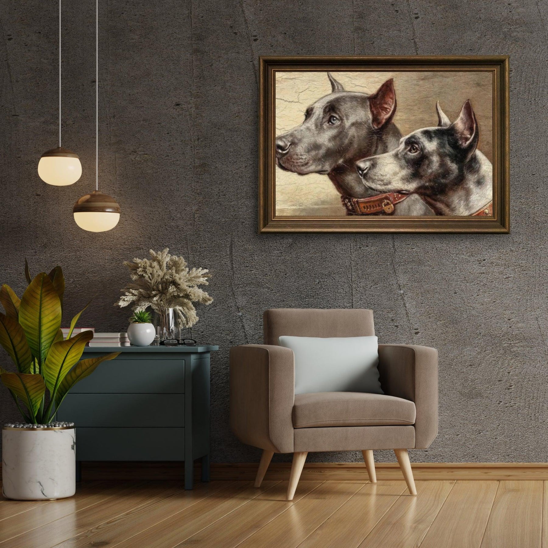 Diamond Painting - Twee vrienden