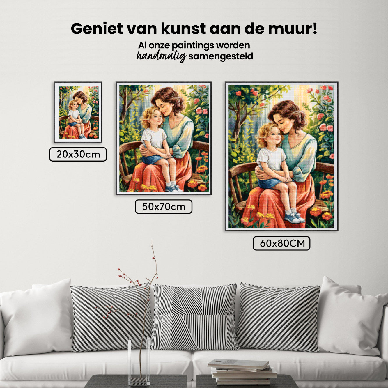 Diamond Painting - Voor altijd haar kind