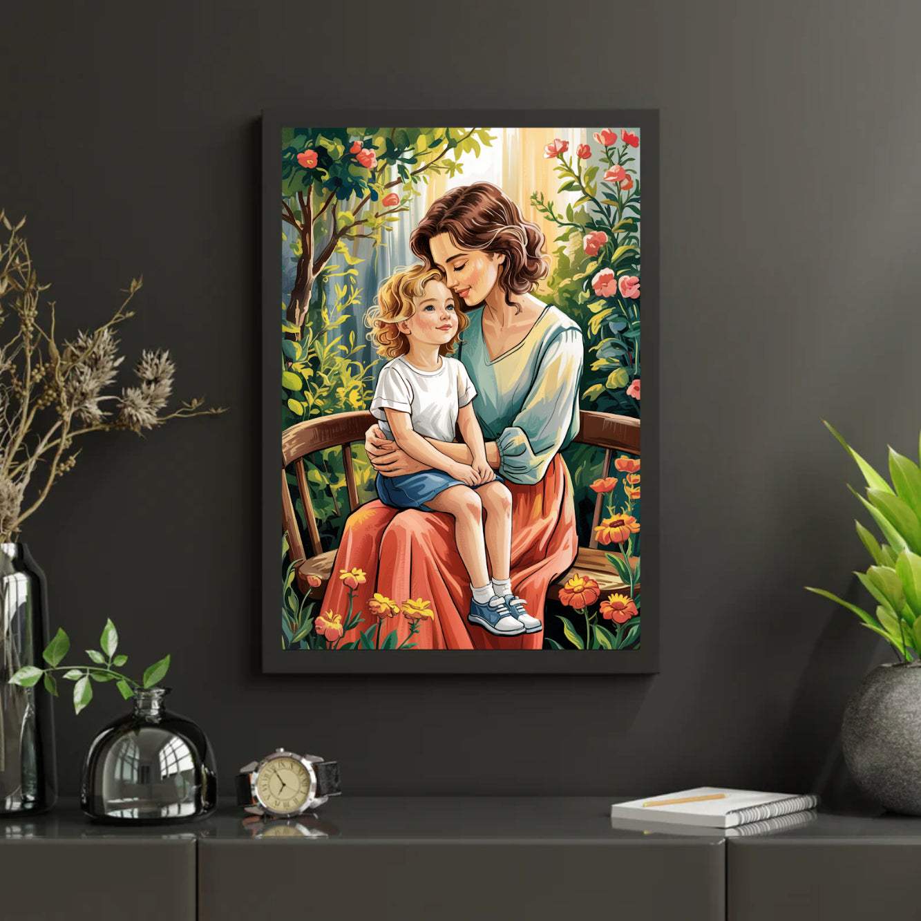 Diamond Painting - Voor altijd haar kind