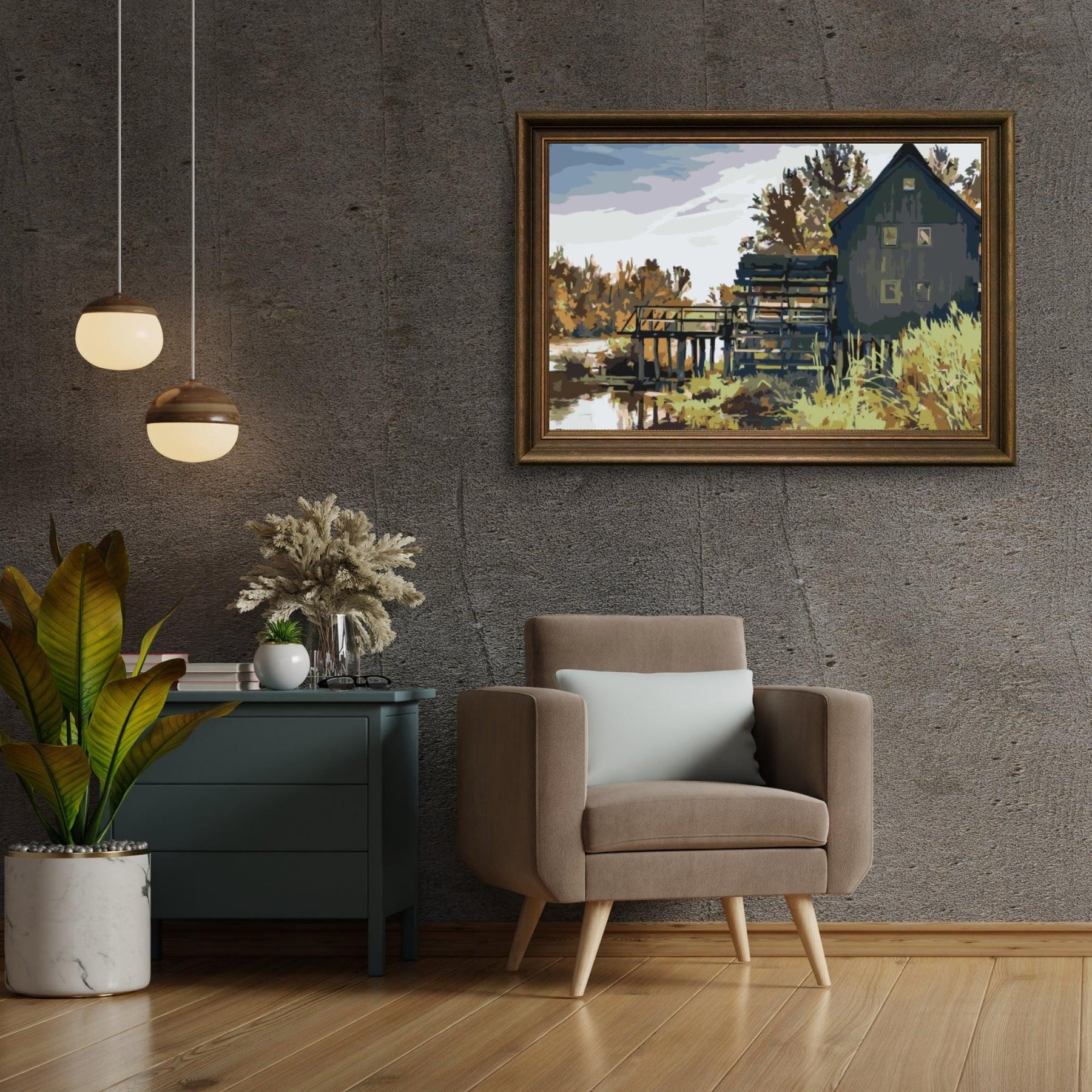 Diamond Painting - Watermolen - SEOS Shop ®