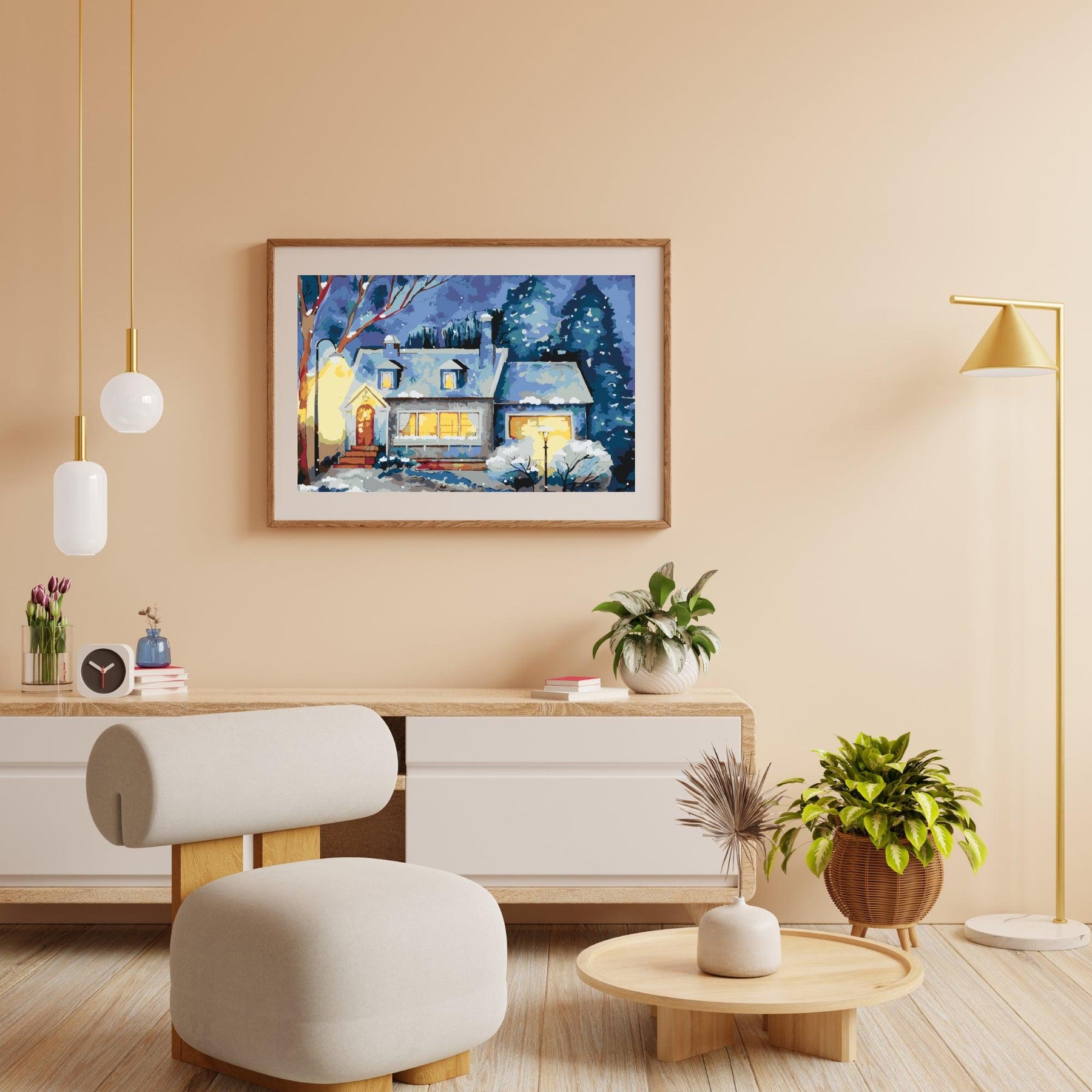 Diamond Painting - Winterlandschap - SEOS Shop ®