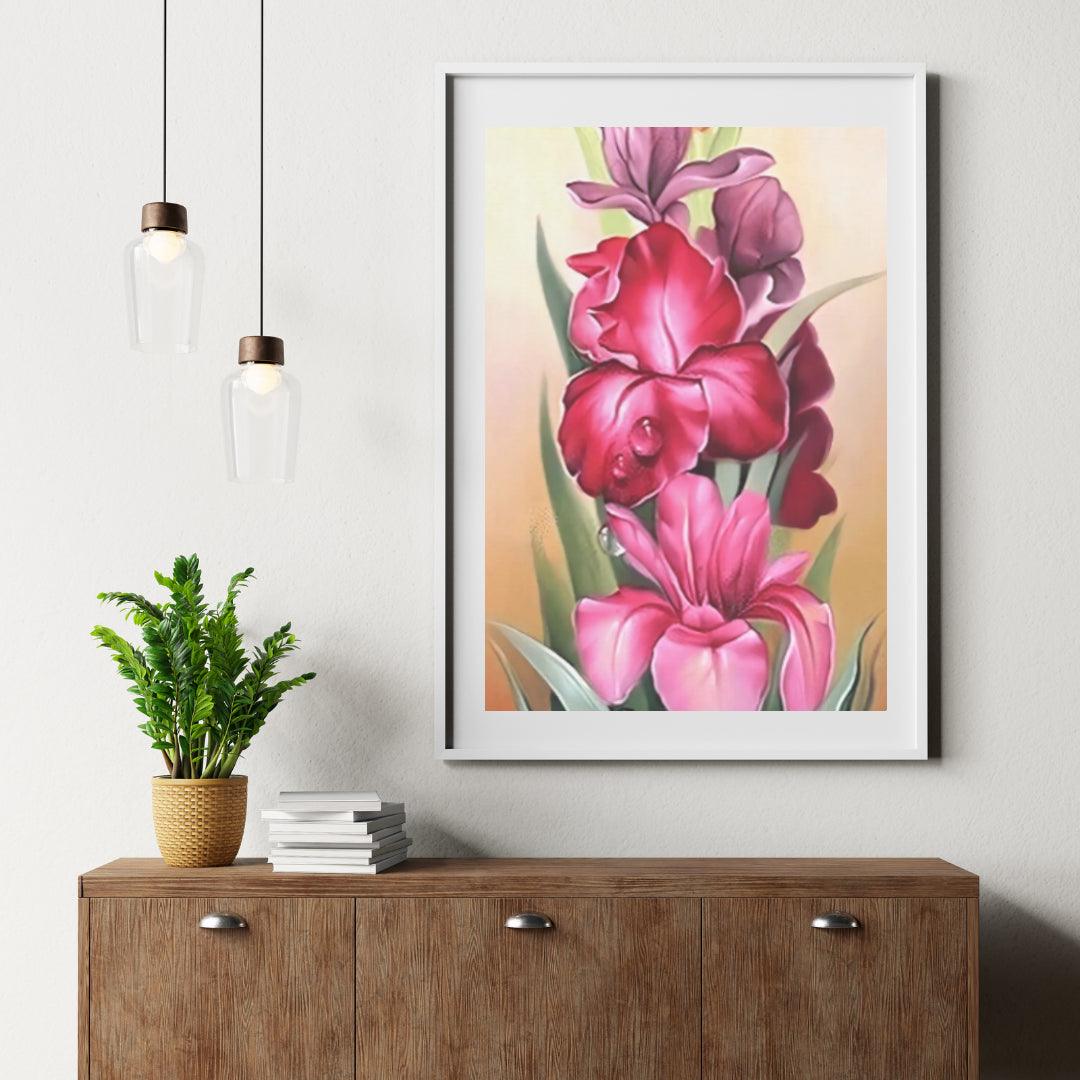 Diamond Painting Bloemen Bord - SEOS Shop ®