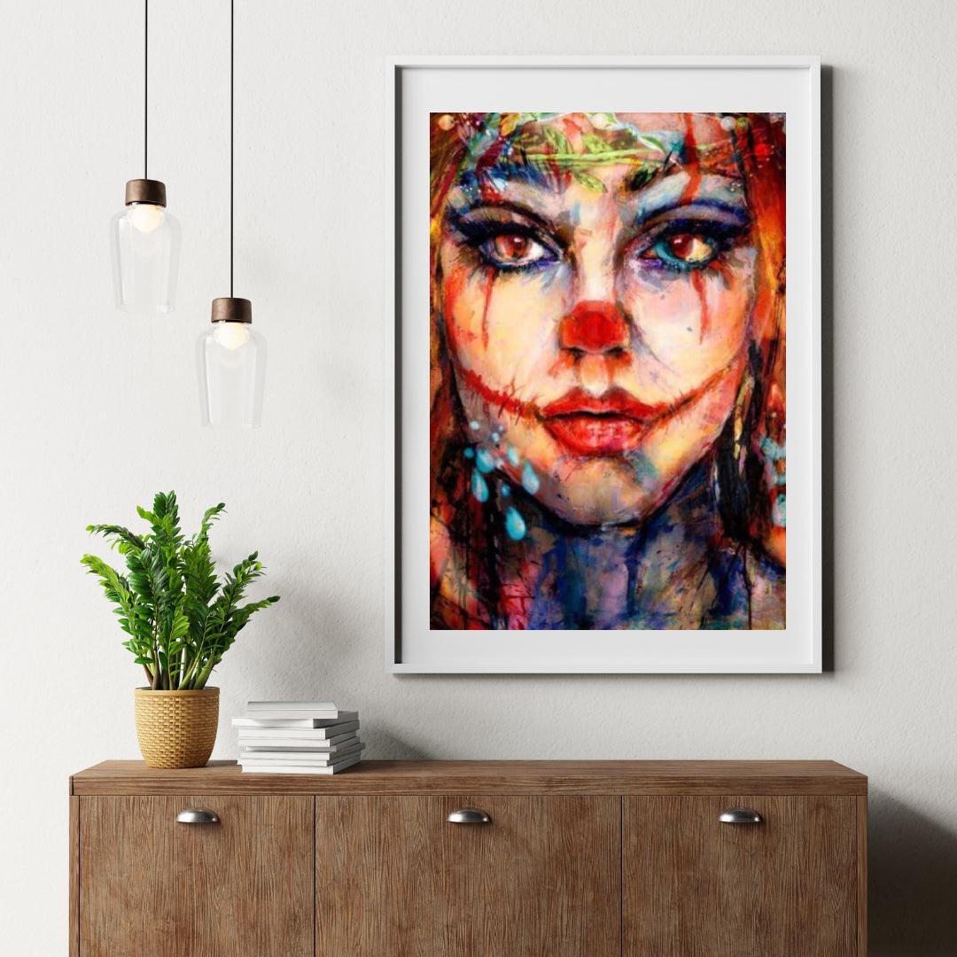Diamond Painting Clown Meisje - SEOS Shop ®
