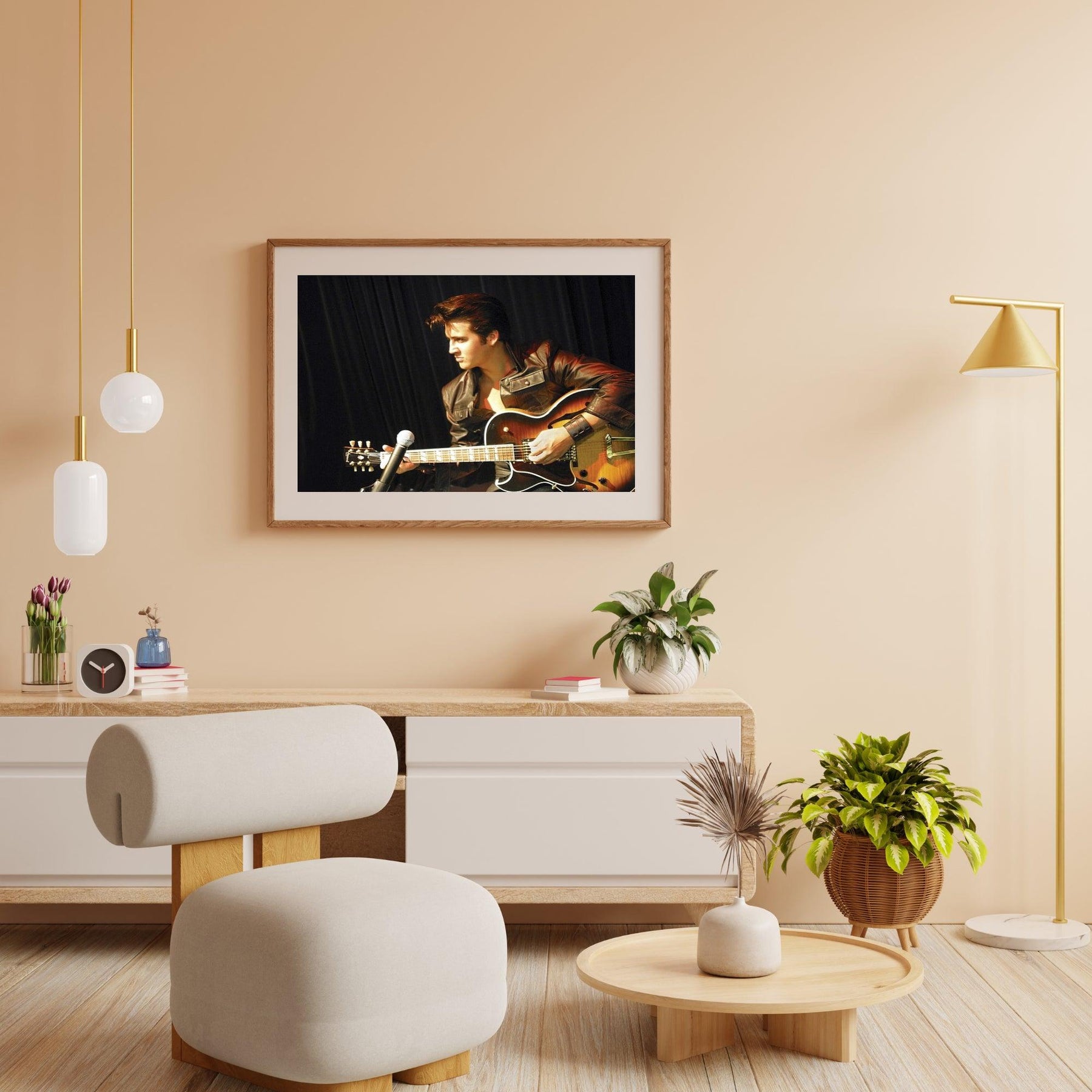 Diamond Painting Elvis Presley met gitaar - SEOS Shop ®