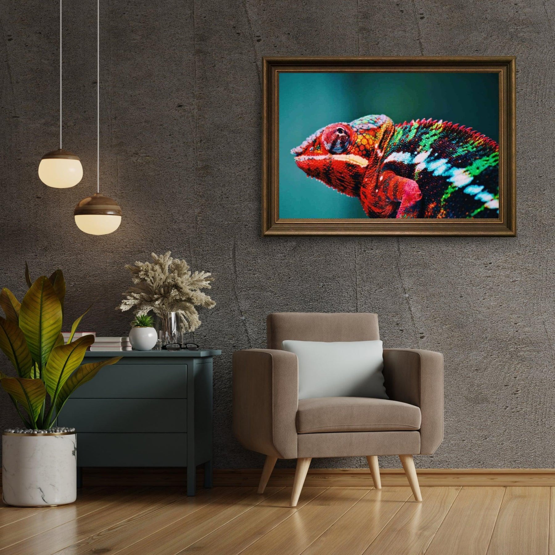 Diamond Painting Kameleon 45x30 cm – SEOS Shop ®