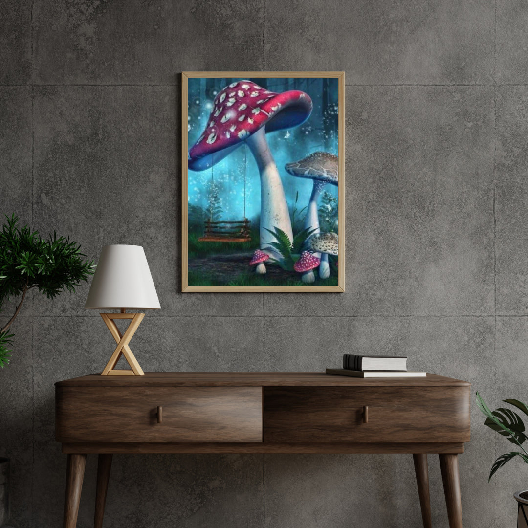 Diamond Painting Paarse Paddestoel - SEOS Shop ®