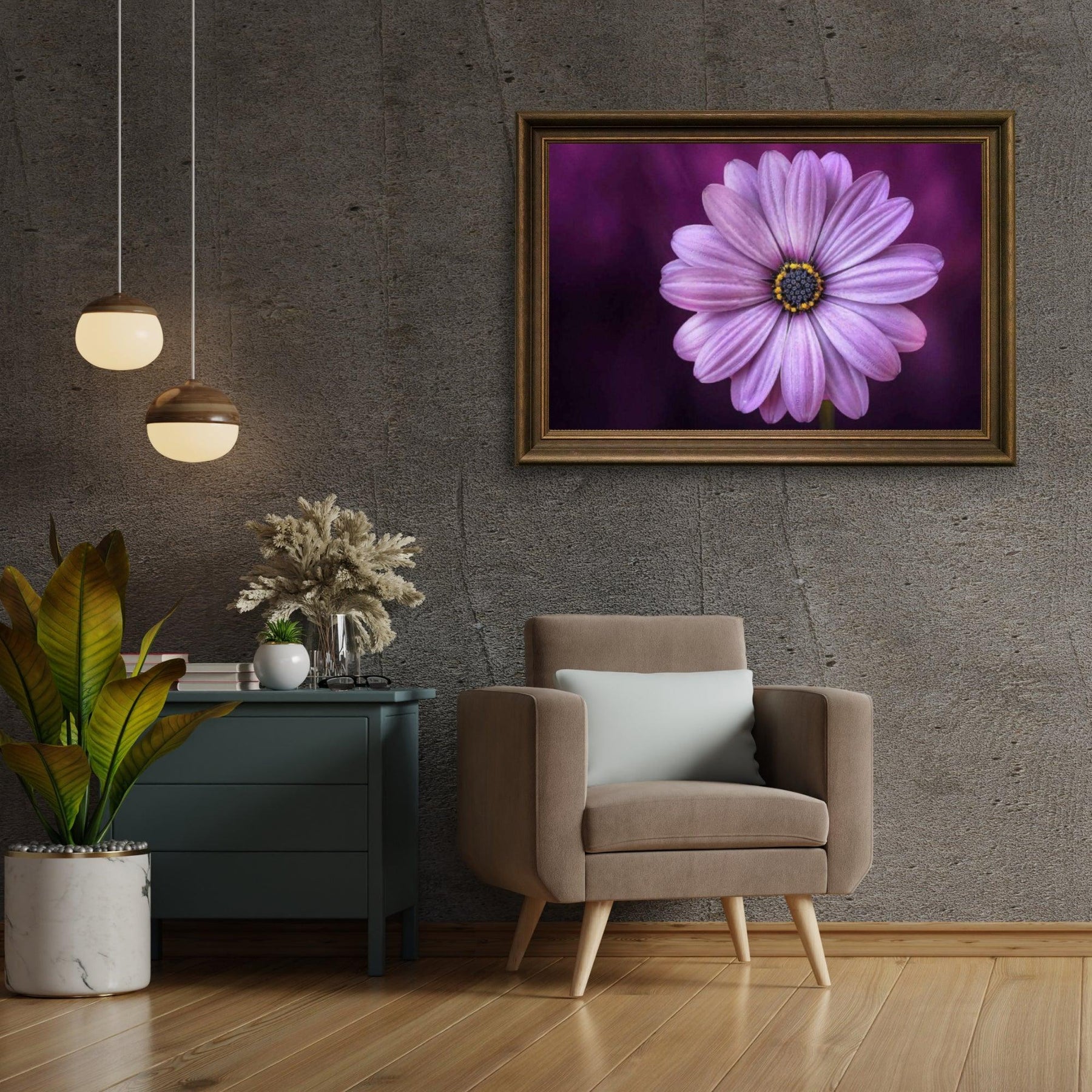 Diamond Painting Paarse bloem - SEOS Shop ®