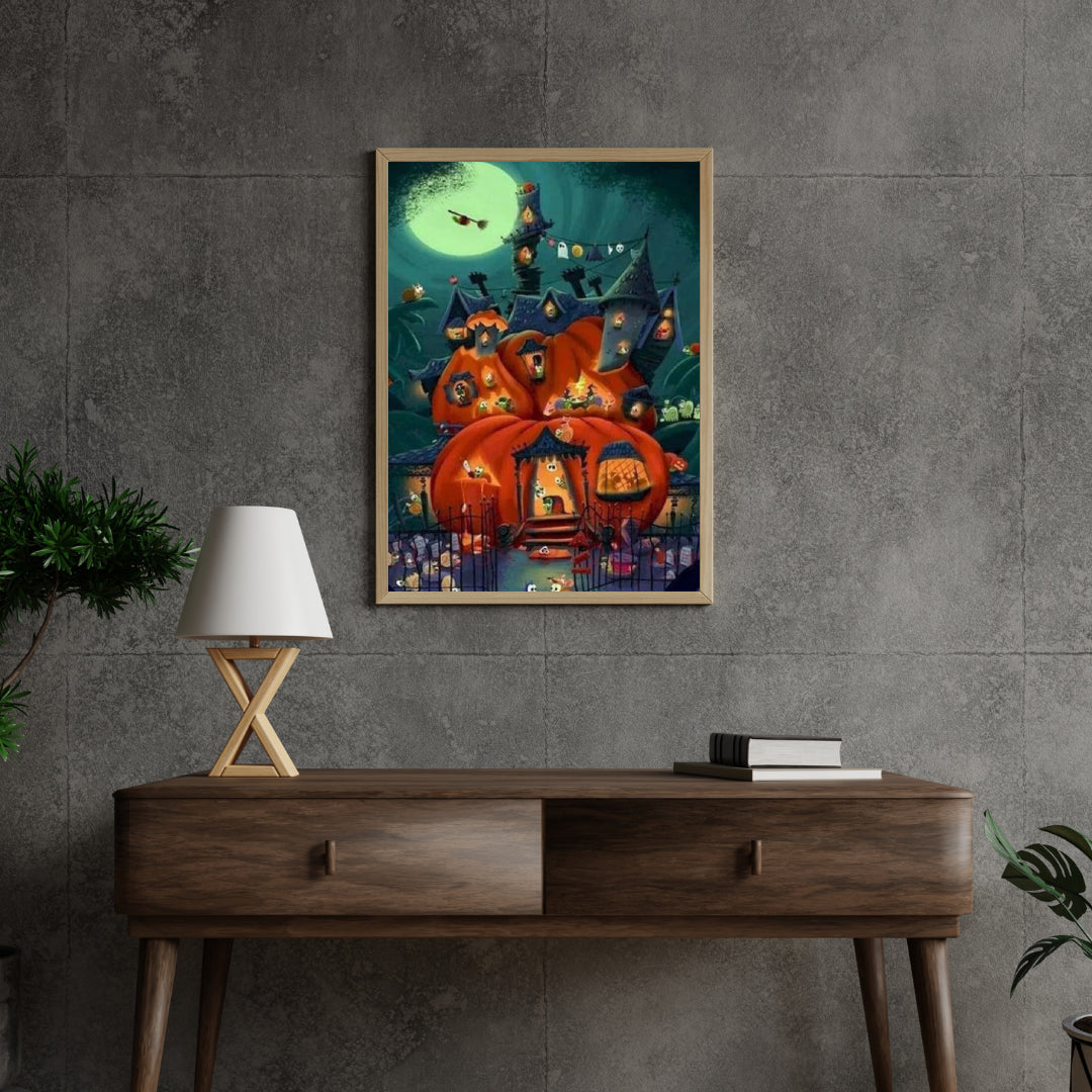Diamond Painting Pompoen Kasteel - SEOS Shop ®