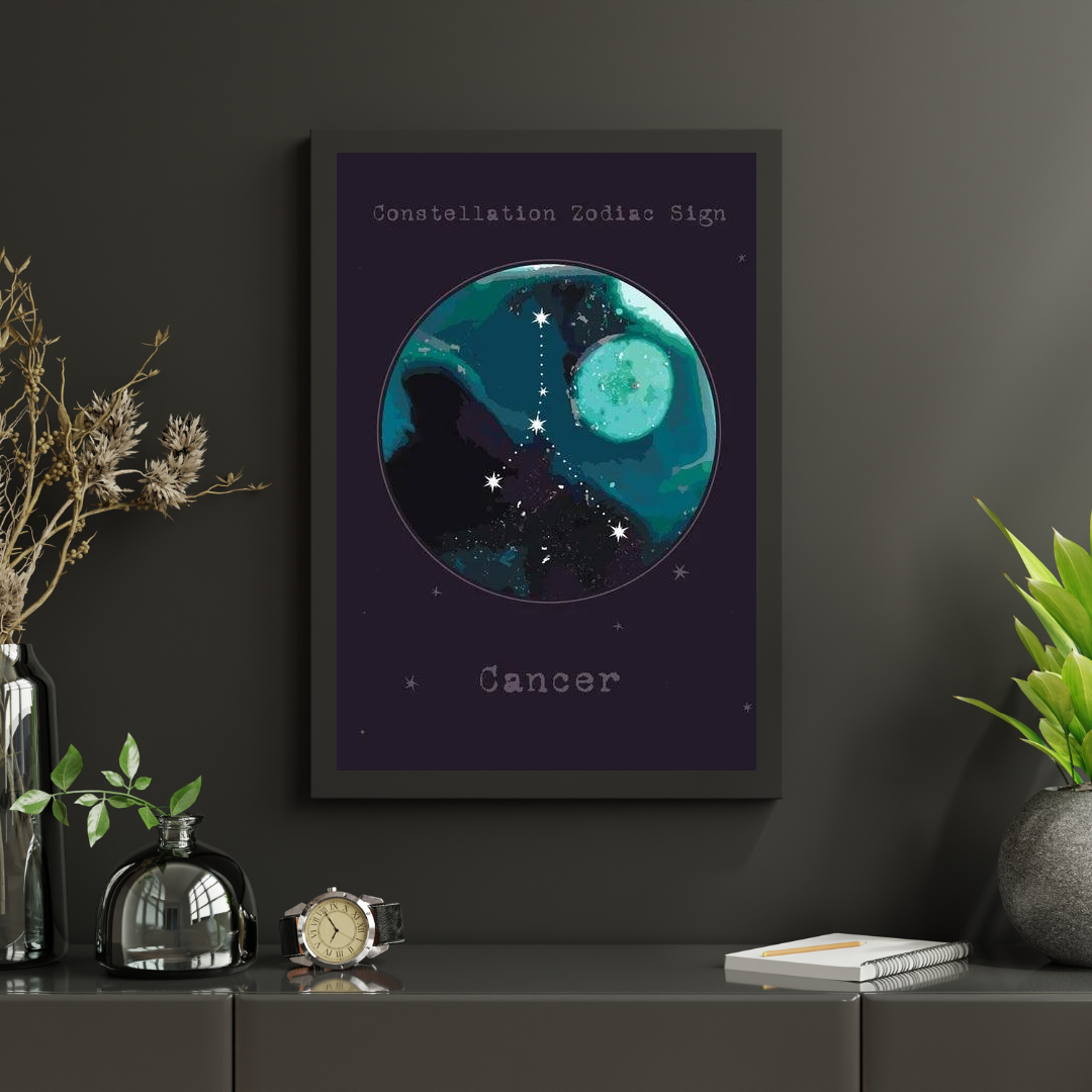 Diamond Painting Sterrenbeeld - Kreeft - SEOS Shop ®