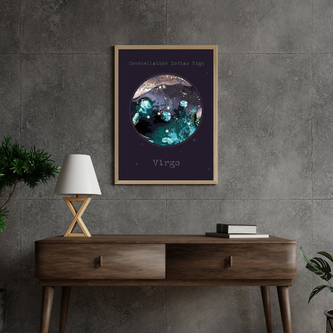Diamond Painting Sterrenbeeld - Maagd - SEOS Shop ®