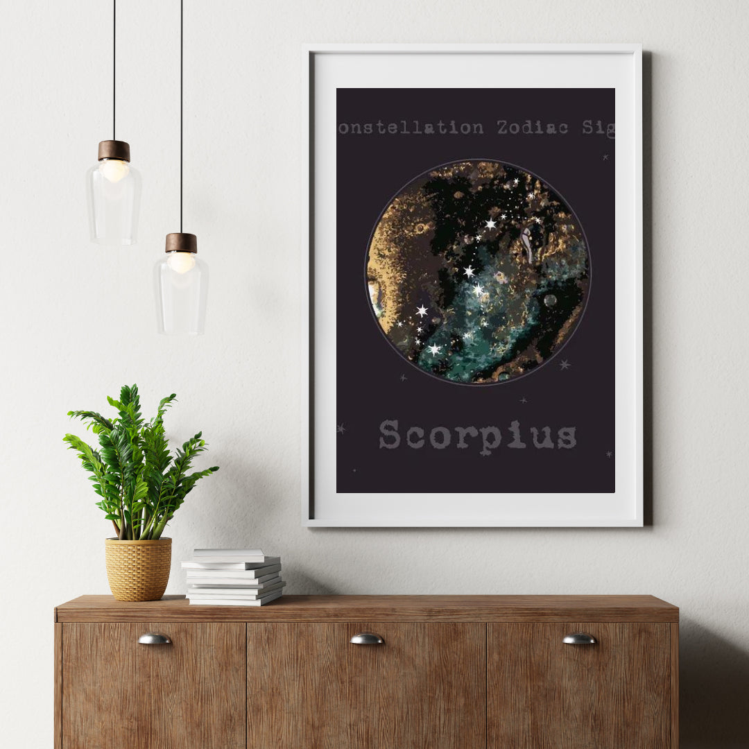 Diamond Painting Sterrenbeeld - Schorpioen - SEOS Shop ®
