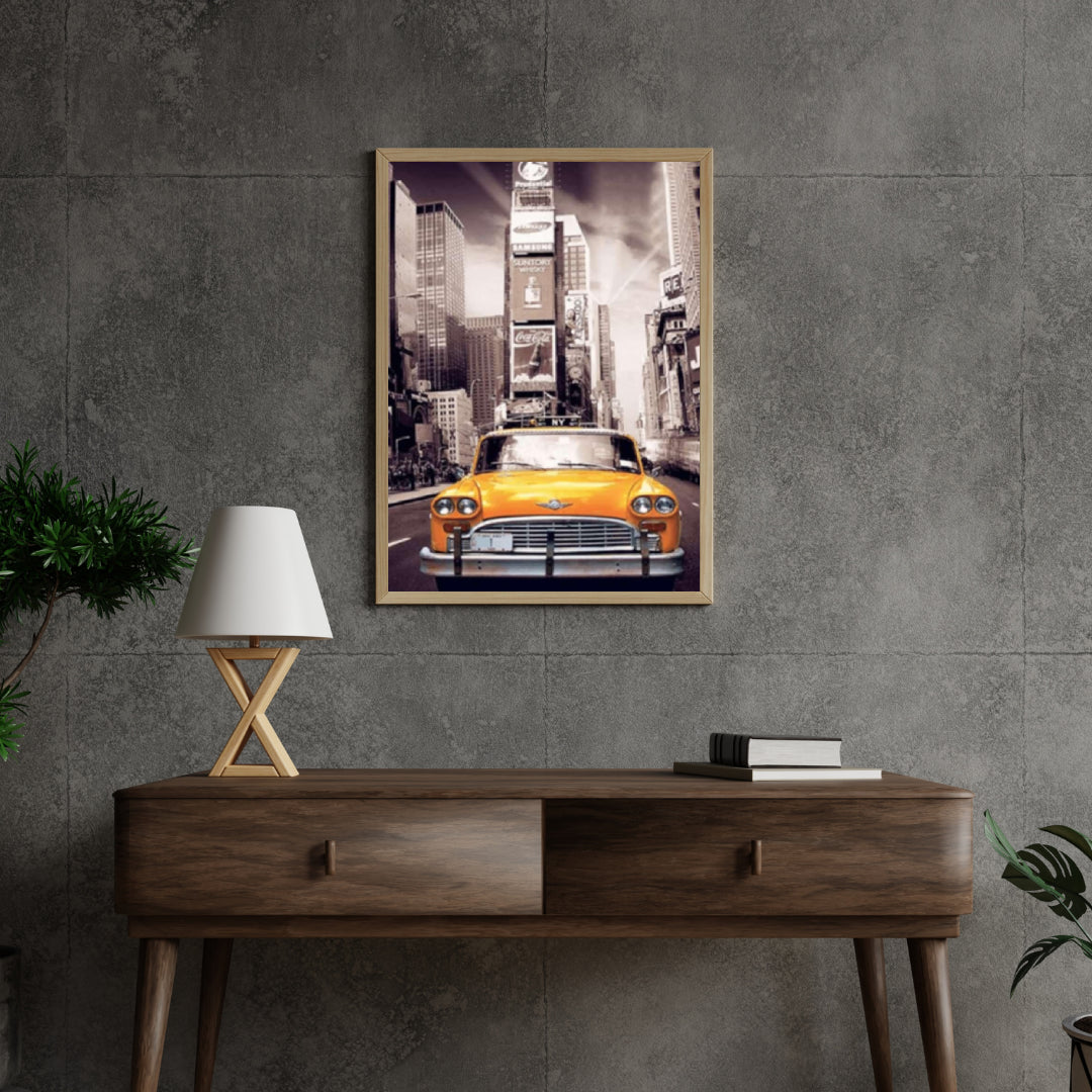 Diamond Painting Taxi in New York - SEOS Shop ®