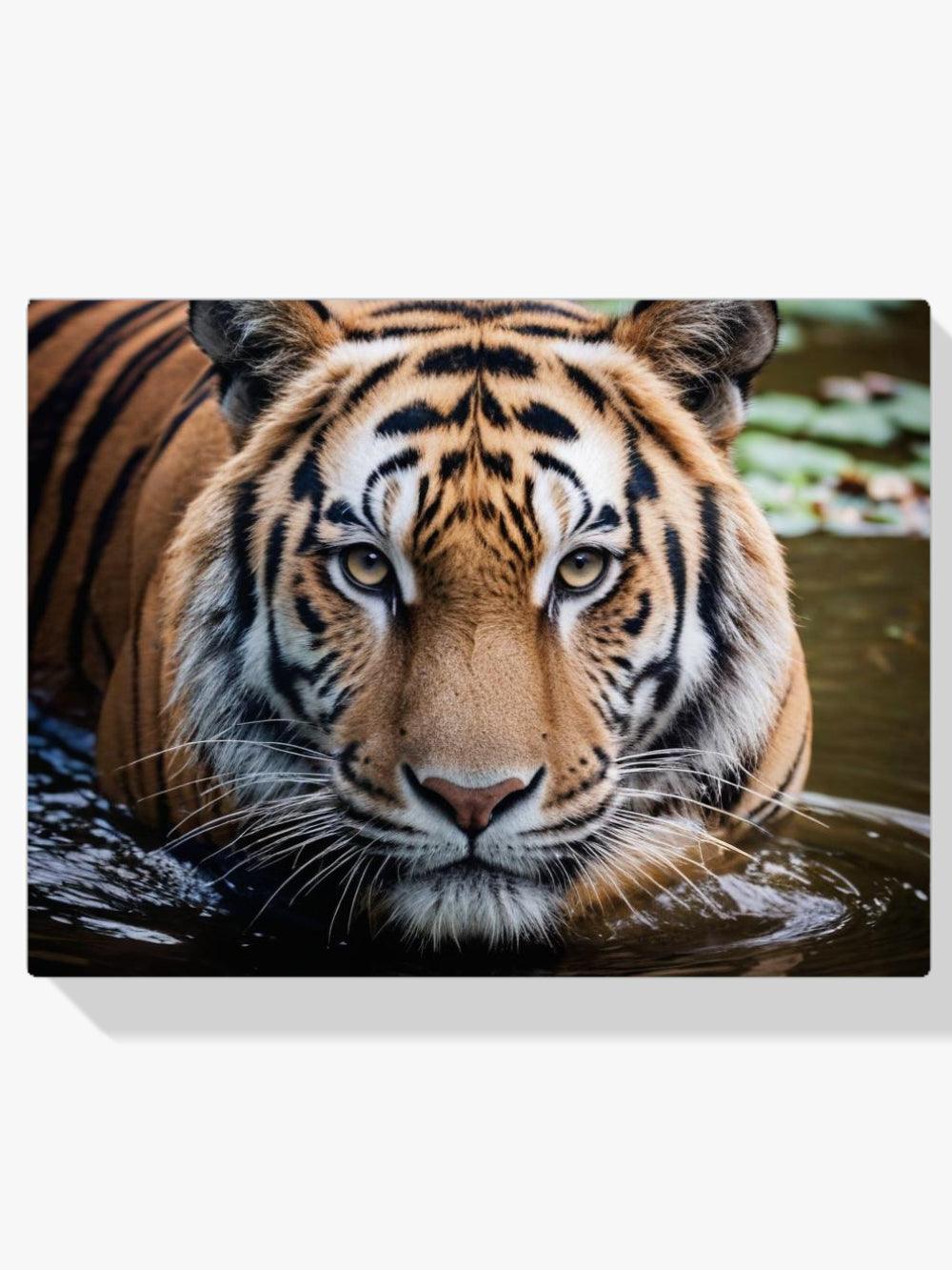 Diamond Painting Tijger in het water - SEOS Shop ®