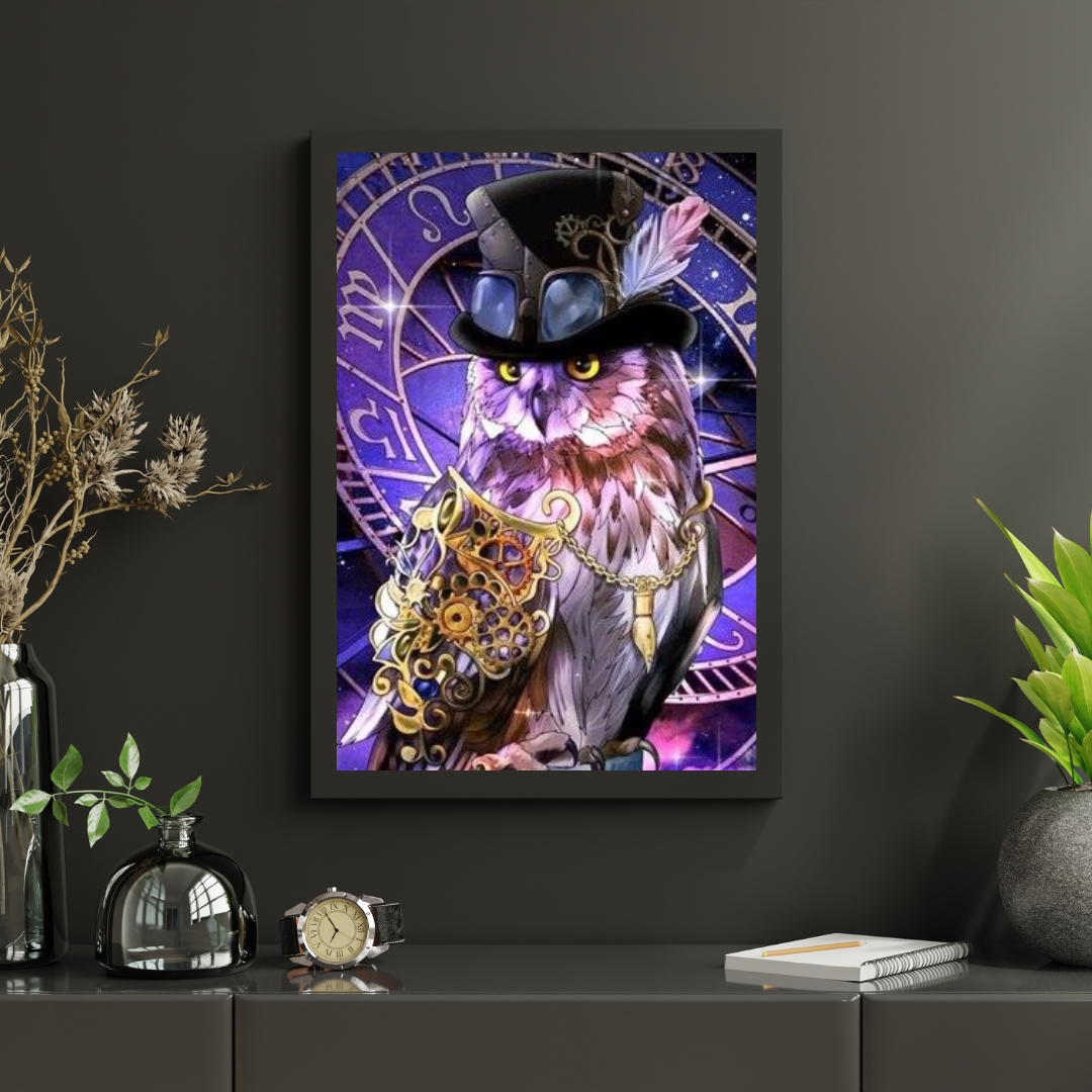 Diamond Painting Uil Klok - SEOS Shop ®