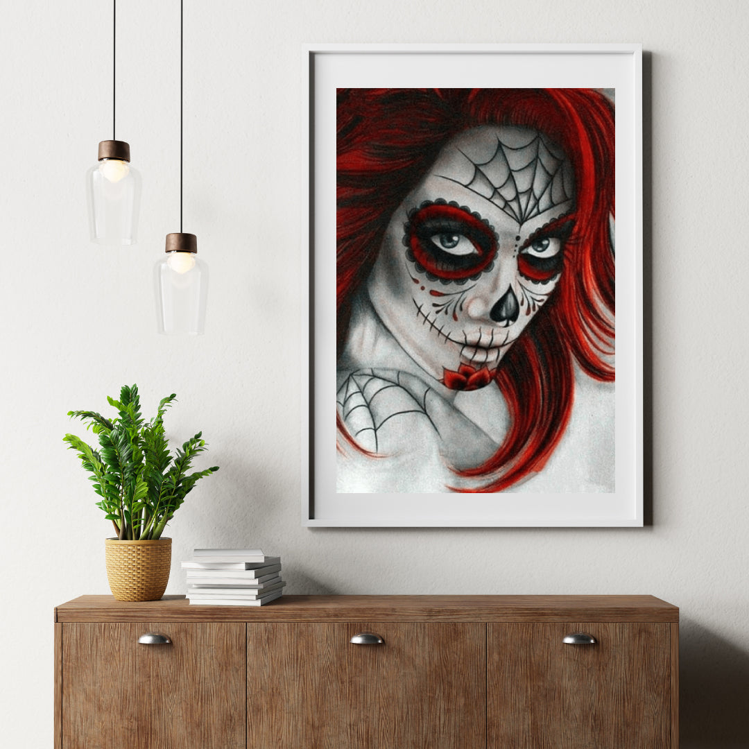 Diamond Painting Vrouw - Masker - SEOS Shop ®