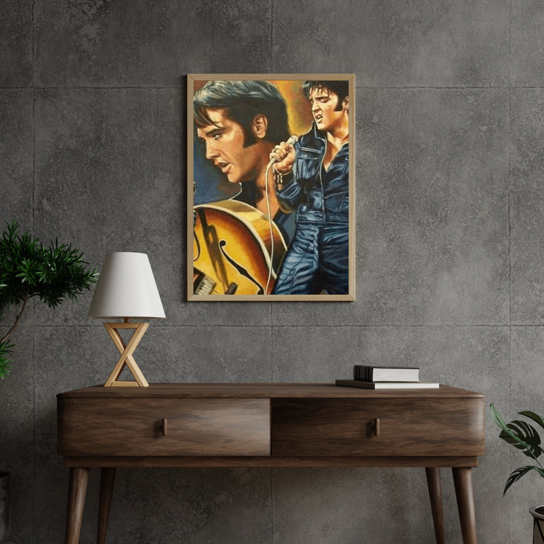 Diamond Painting Zingende Elvis Presley - SEOS Shop ®