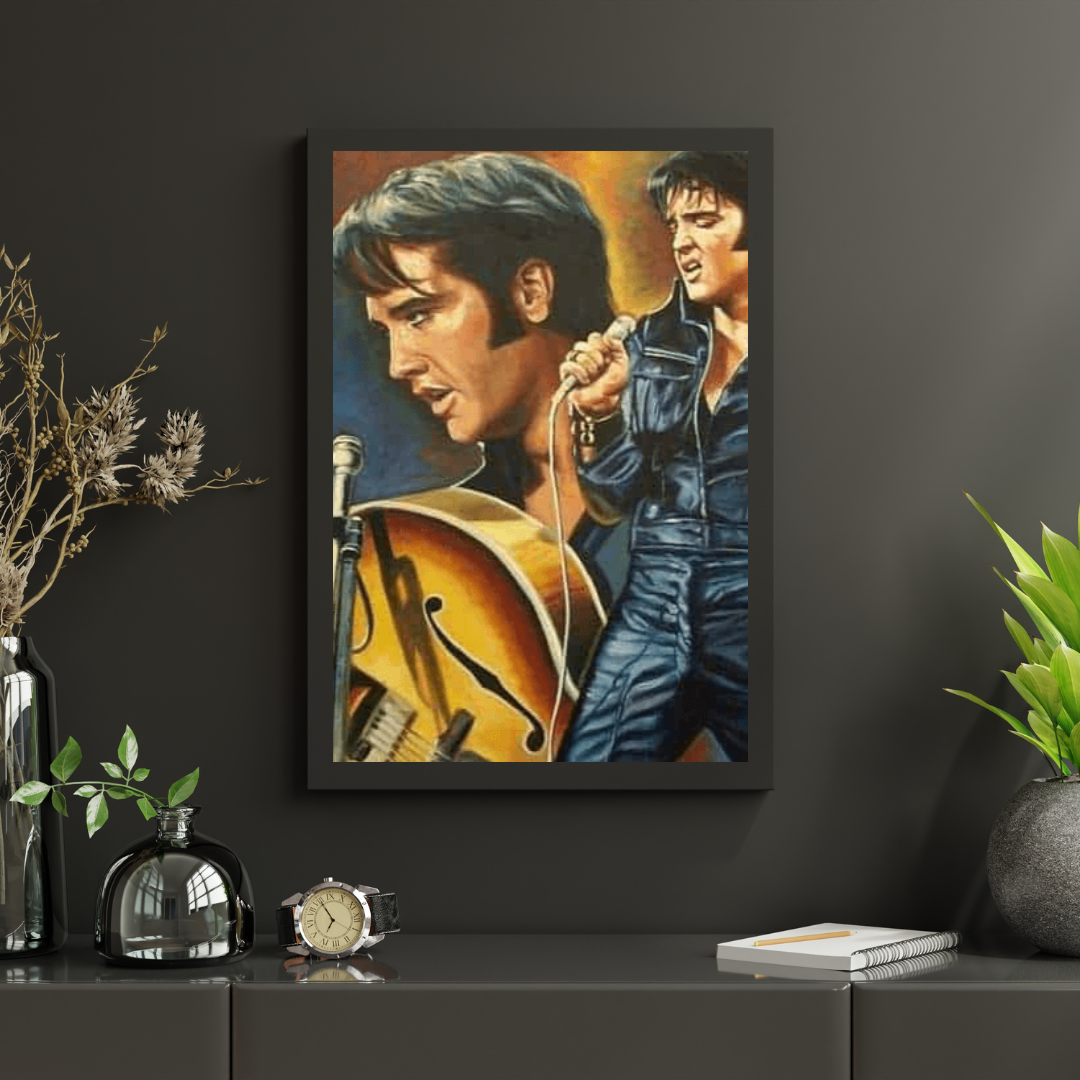 Diamond Painting Zingende Elvis Presley - SEOS Shop ®