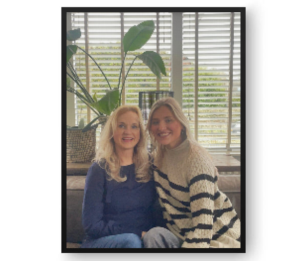 Liggende diamond paintings