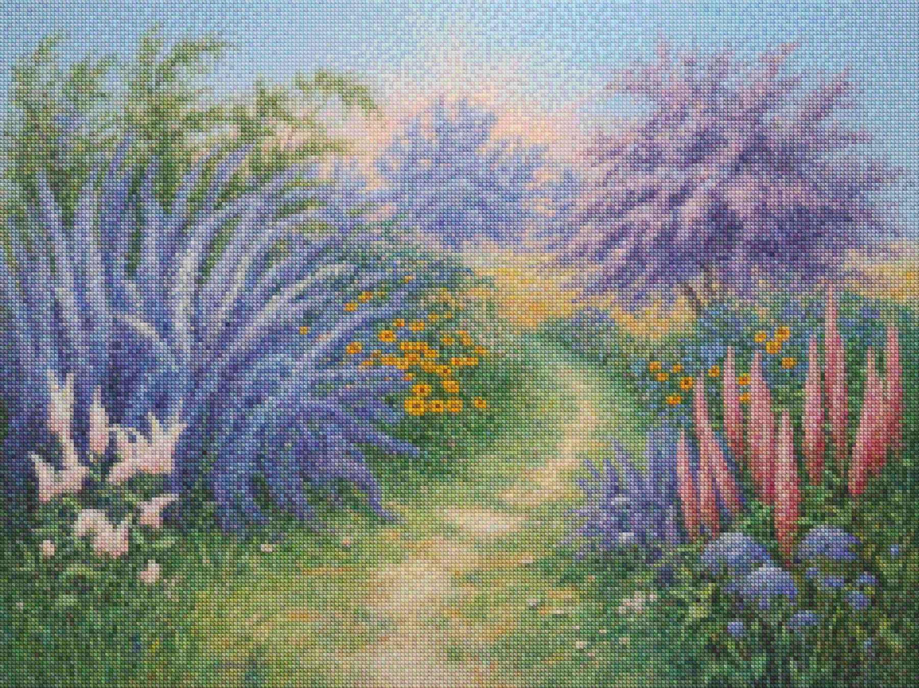 Diamond Painting - Tuinfluisteringen